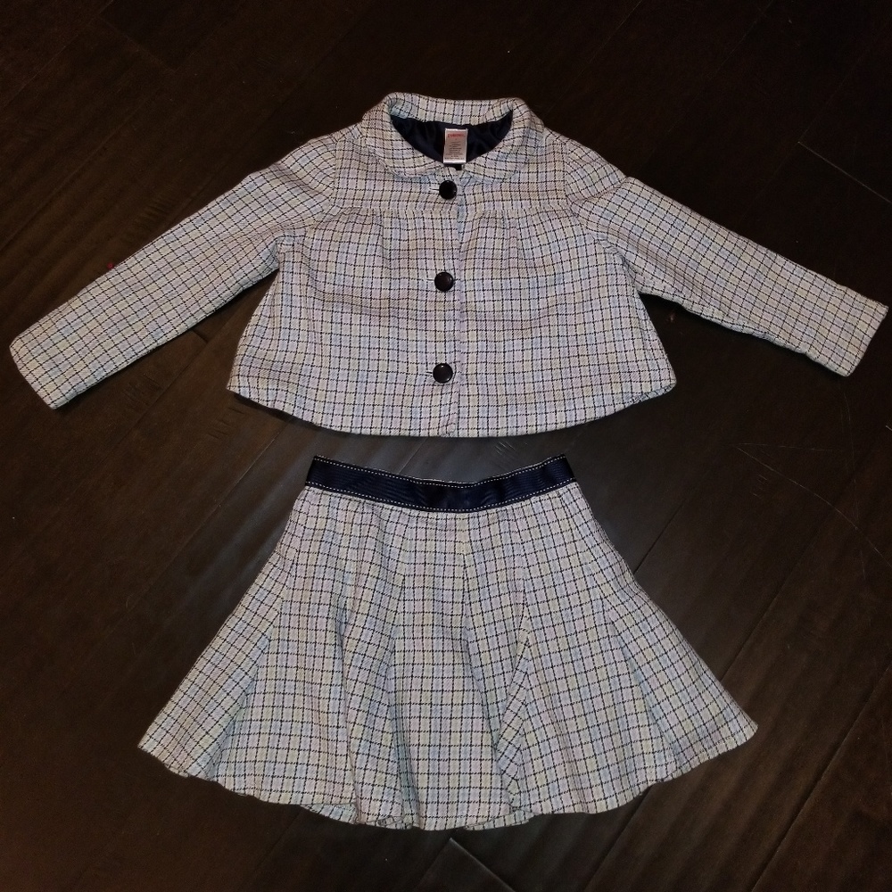 GIRLS PAGEANT INTERVIEW SUIT SZ 8